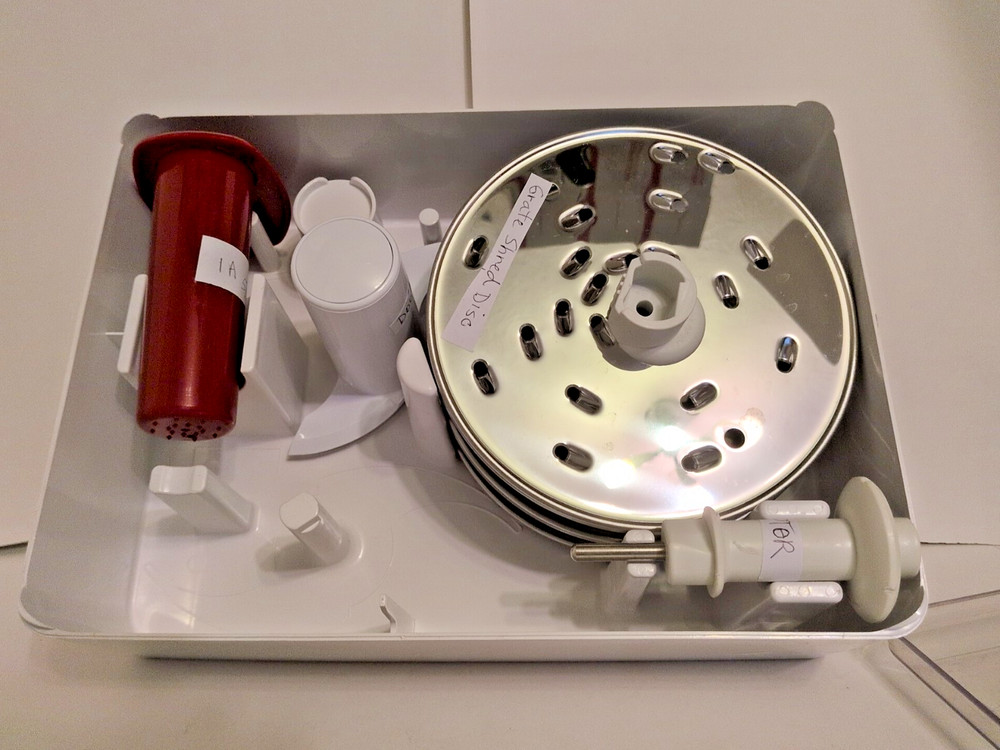 KITCHENAID PA6-GF30 Food Processor Blade Accessory Case Discs Blades Push CHOOSE