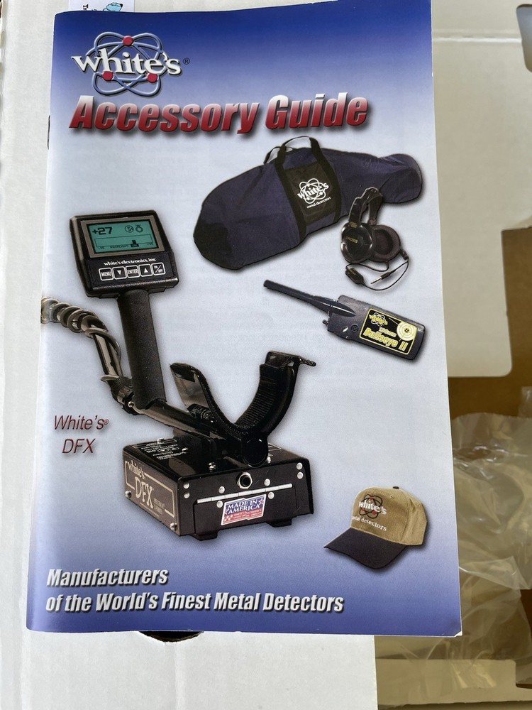 Whites DFX 300 Metal Detector.