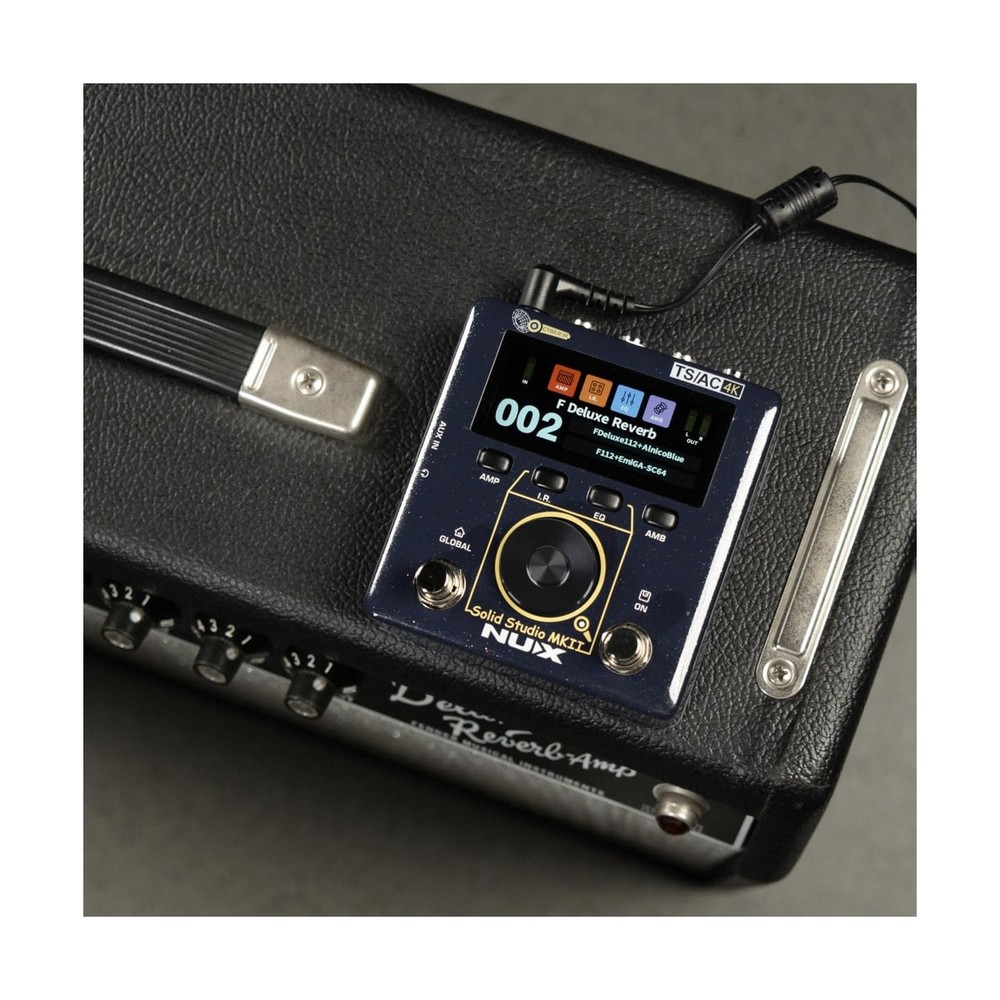 NUX Solid Studio MKII Preamp, Power Amp Simulator, IR Loader