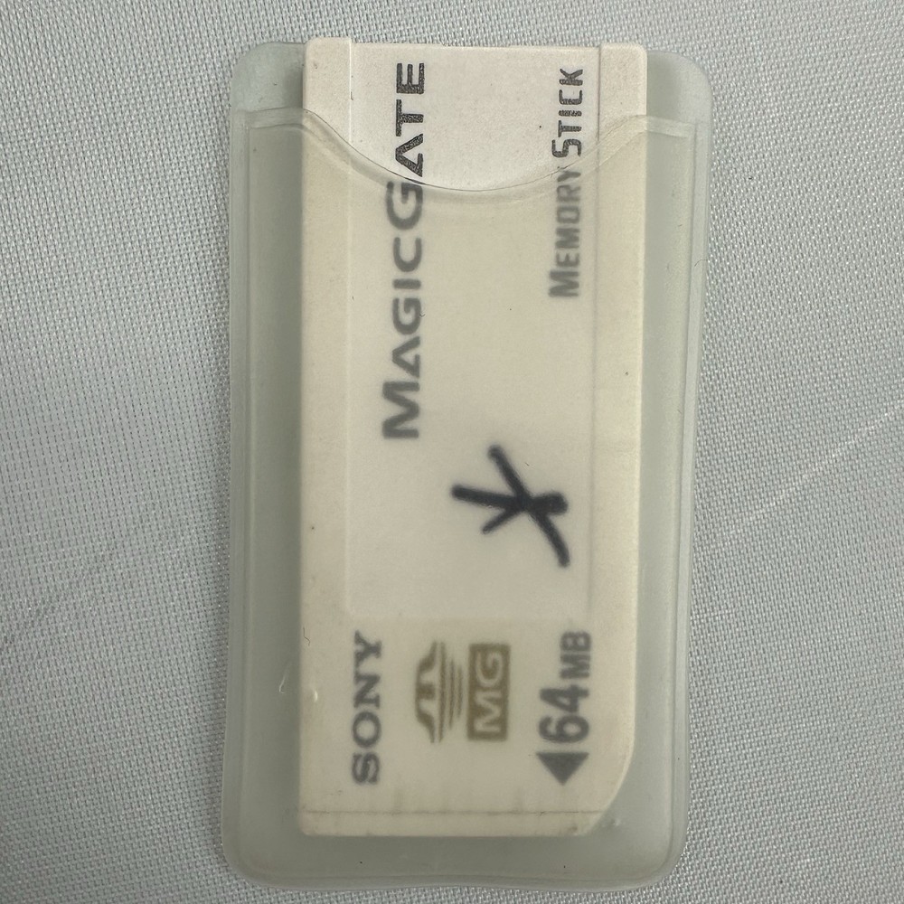 Sony Memory Stick MG Magic Gate 64MB MSG-64A Camera Card