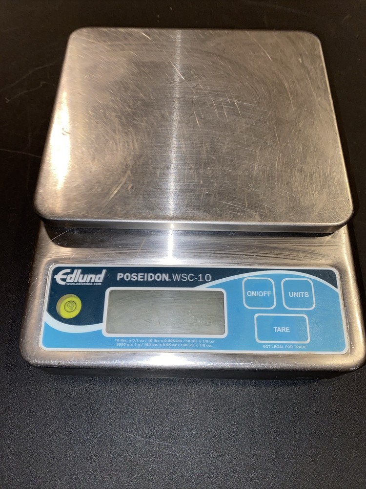Edlund WSC-10 Poseidon Digital Scale Works