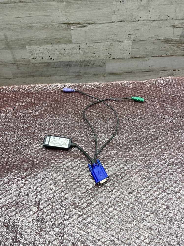 Used Avocent DSRIQ-PS2 PS/2 VGA KVM Interface Cable Modules 520-255-006
