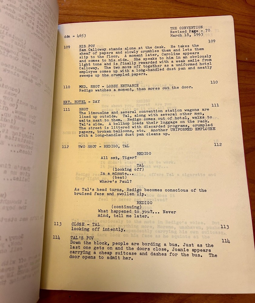 1963 Empire Original TV Script