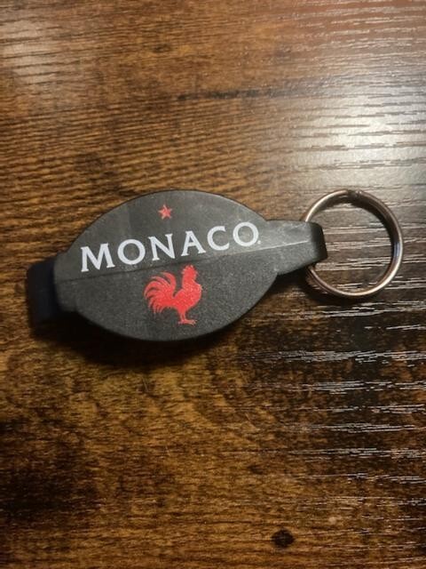Monaco Keychain Bottle Opener