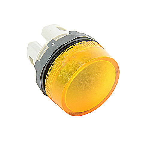ML1-100Y, ABB, Pilot Light- Maintained/Momentary - Yellow - Illuminated