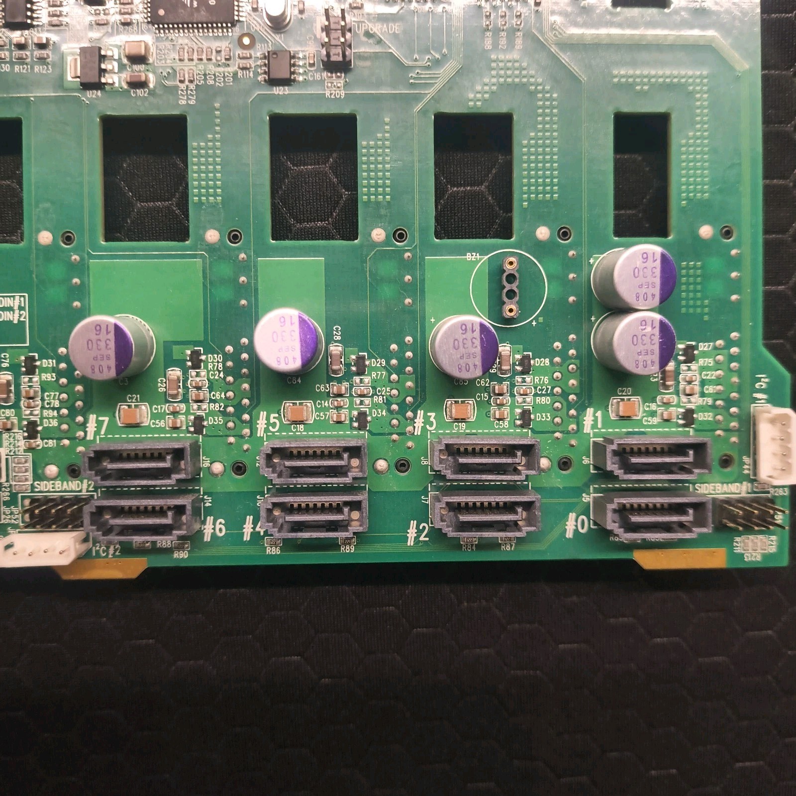 SuperMicro SAS-743TQ Back Panel SATA & SAS Board SAS743TQ Backplane plane 8-Bay