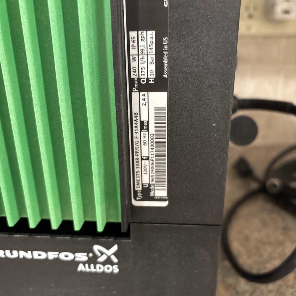 Grundfos Alldos Pump DME375/ Please Read Description!