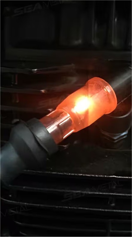 Spark Plug Connector Universal Red Indicator Illuminated