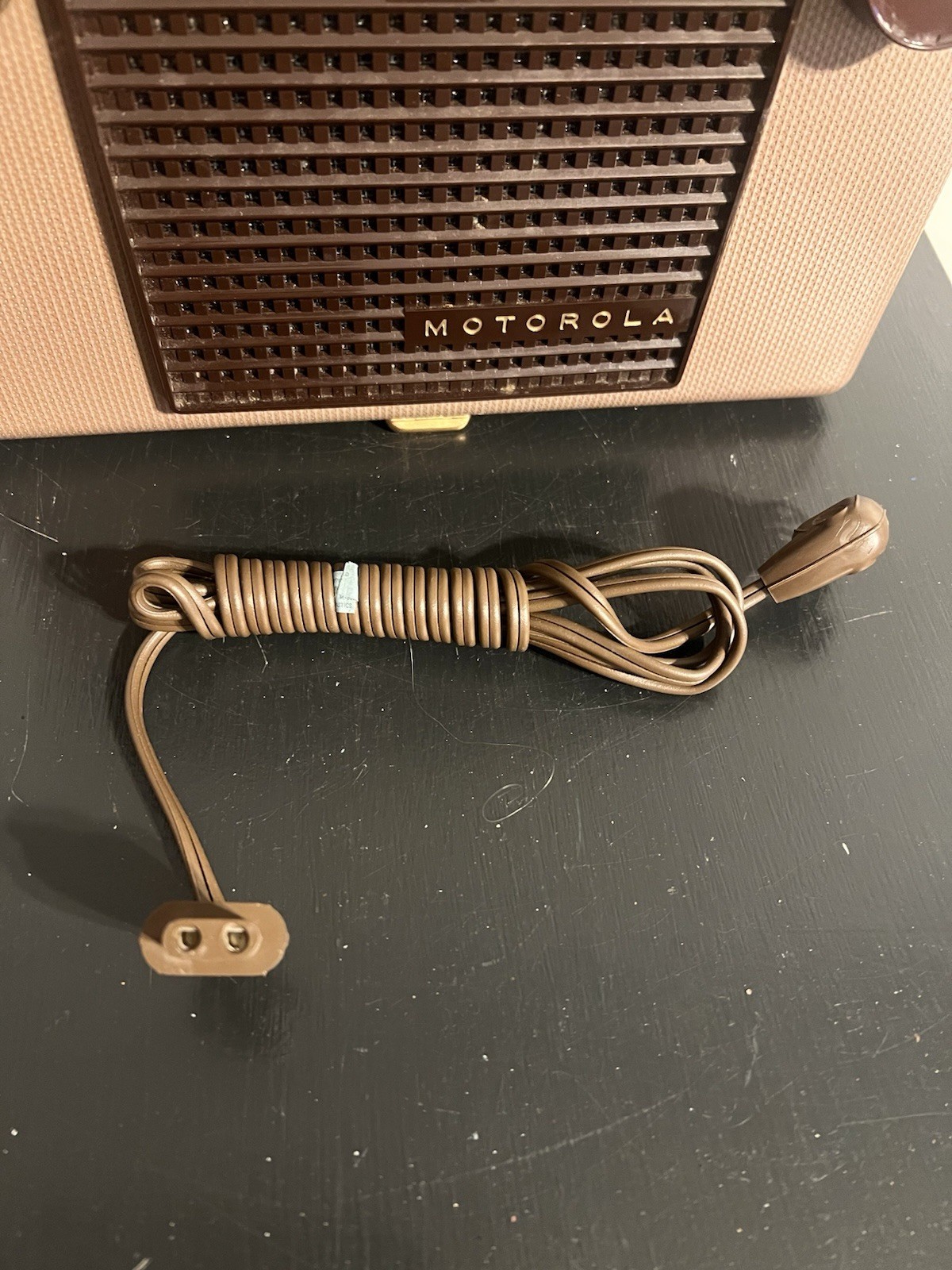 1955 Motorola Model 55BIU Portable Tube Radio Tested And Working