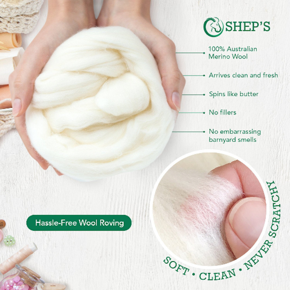 Core Wool Roving, Stuffing, Doll, Pillow Filling, Drum Mallet, Saddle Flocking