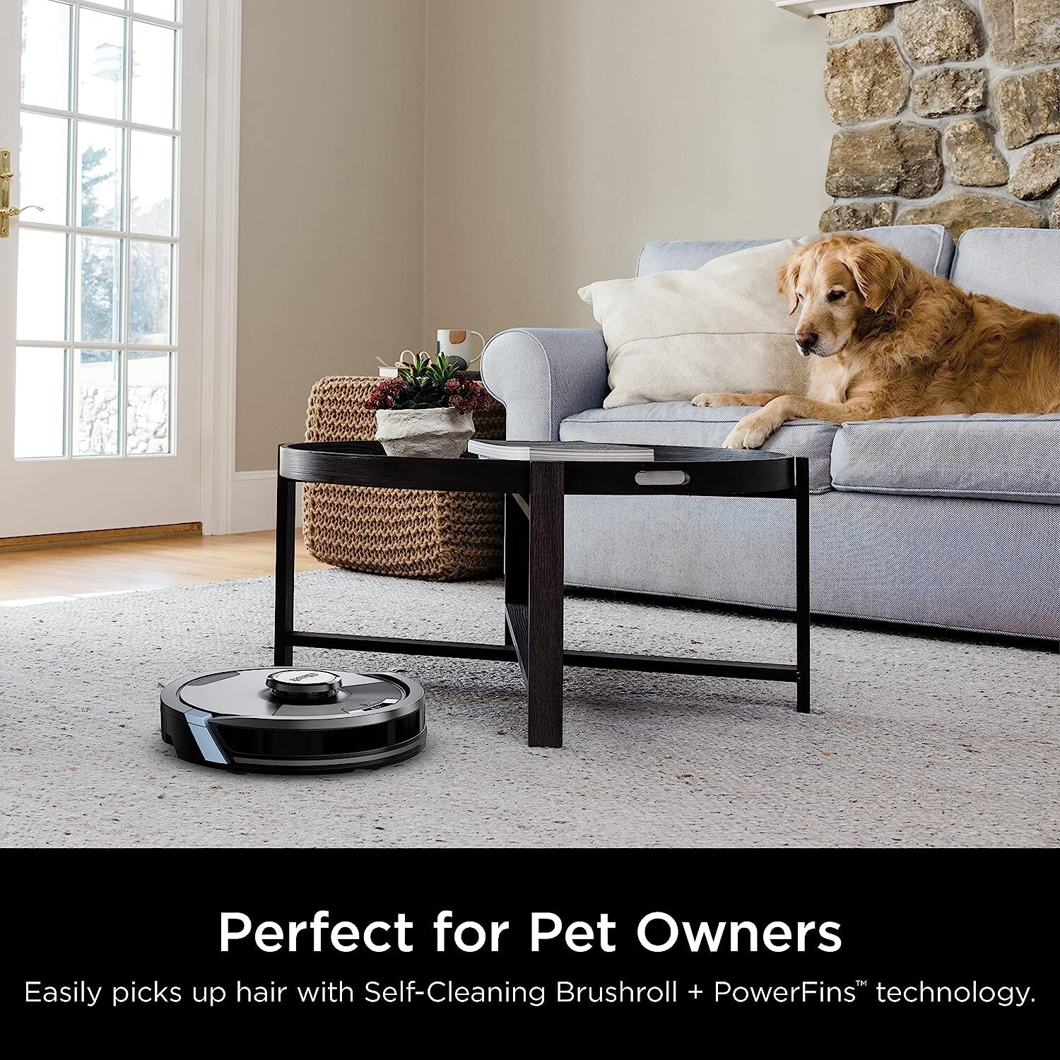 Shark AI Ultra 2-in-1 Robot Vacuum and Mop and XL Self-Emptying HEPA Base