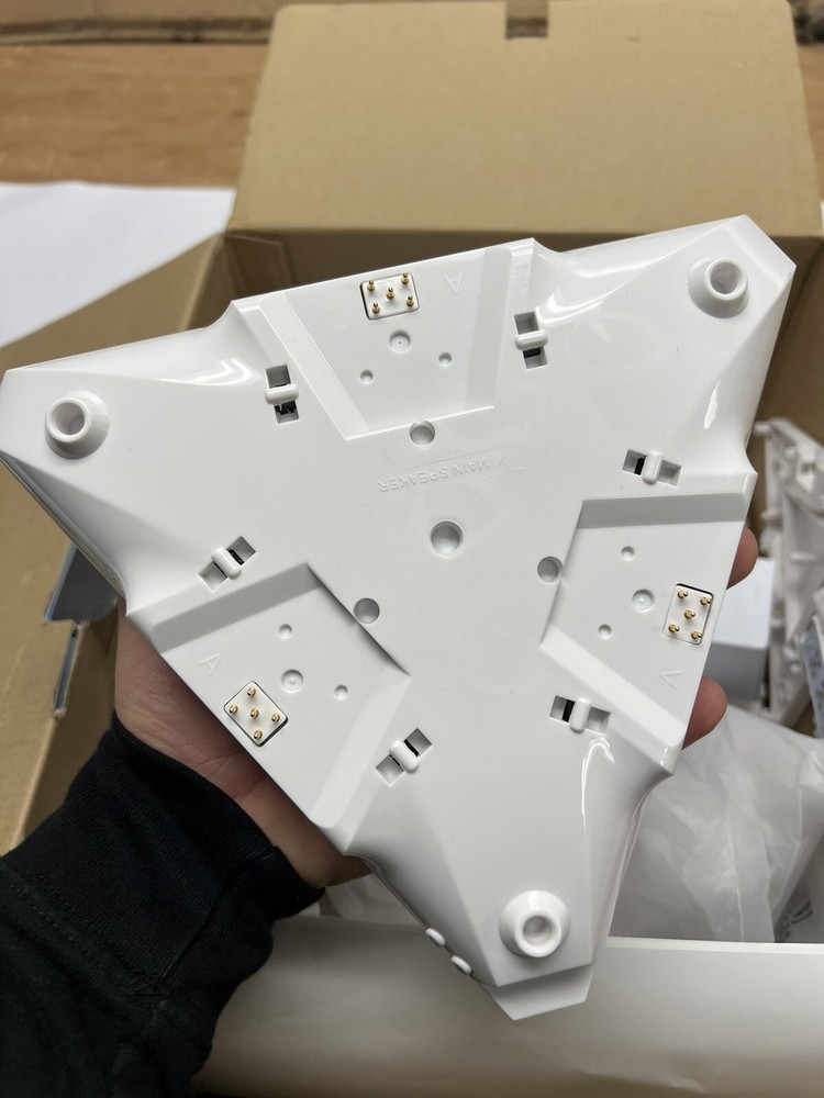 Brookstone Ambient Bluetooth Audio Speaker & LED Wall Panel System W Remote USED