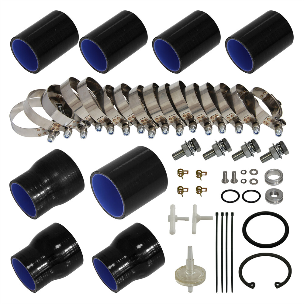Intercooler Pipe Kit W/ Sensor Flange +BOV For VW Jetta Golf GTI MK4 1.8T 98-05