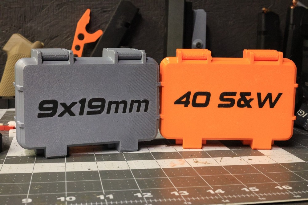 3D Printed 9mm 50-Round Ammo Box