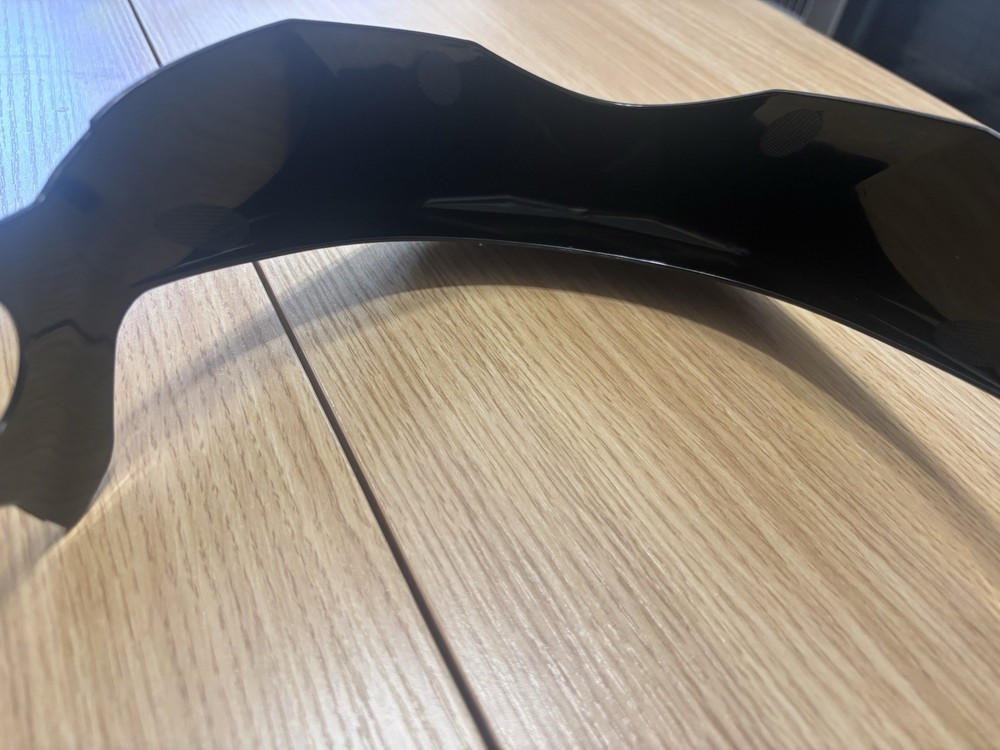 LS2 Verso Helmet Replacement Visor Peak Matte Black