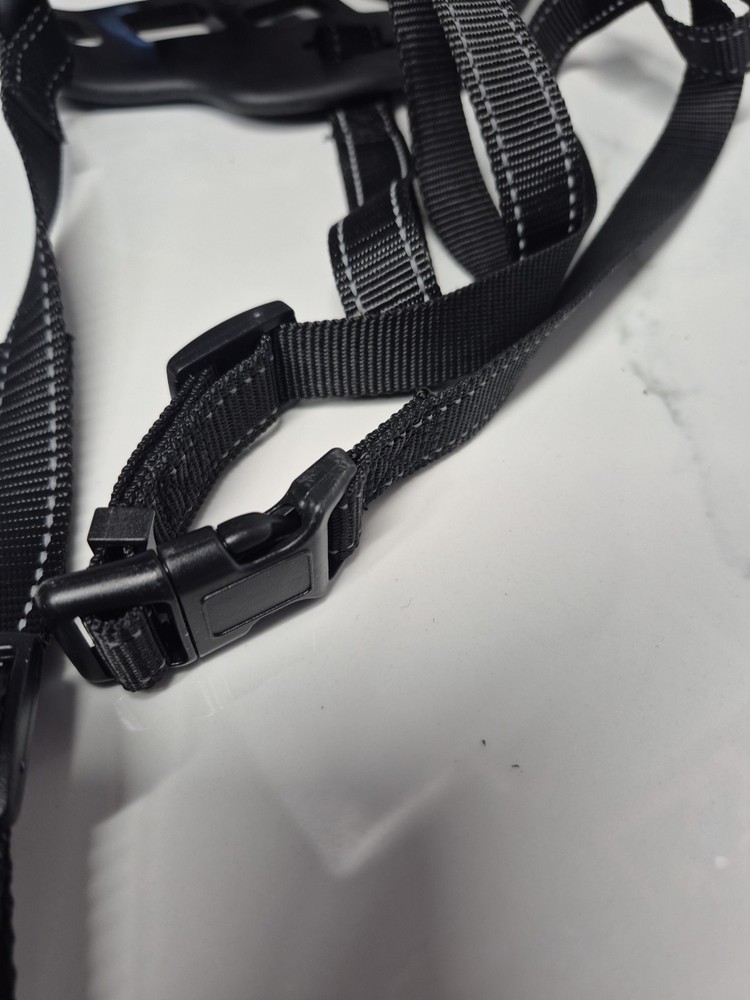 Dog Muzzle Size 6 Dog Training Large Breed Rubber Nylon Black No Box.