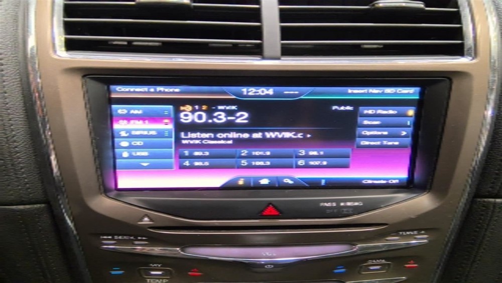 2012-2014 Ford Edge Front Center Dash Mounted 8" Touch Screen