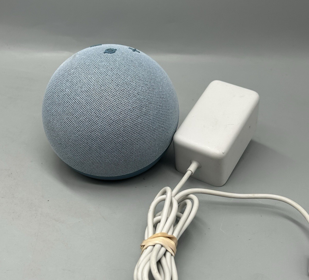 Amazon Echo Dot (4th Gen)(B7W64E) Twilight Blue - Tested