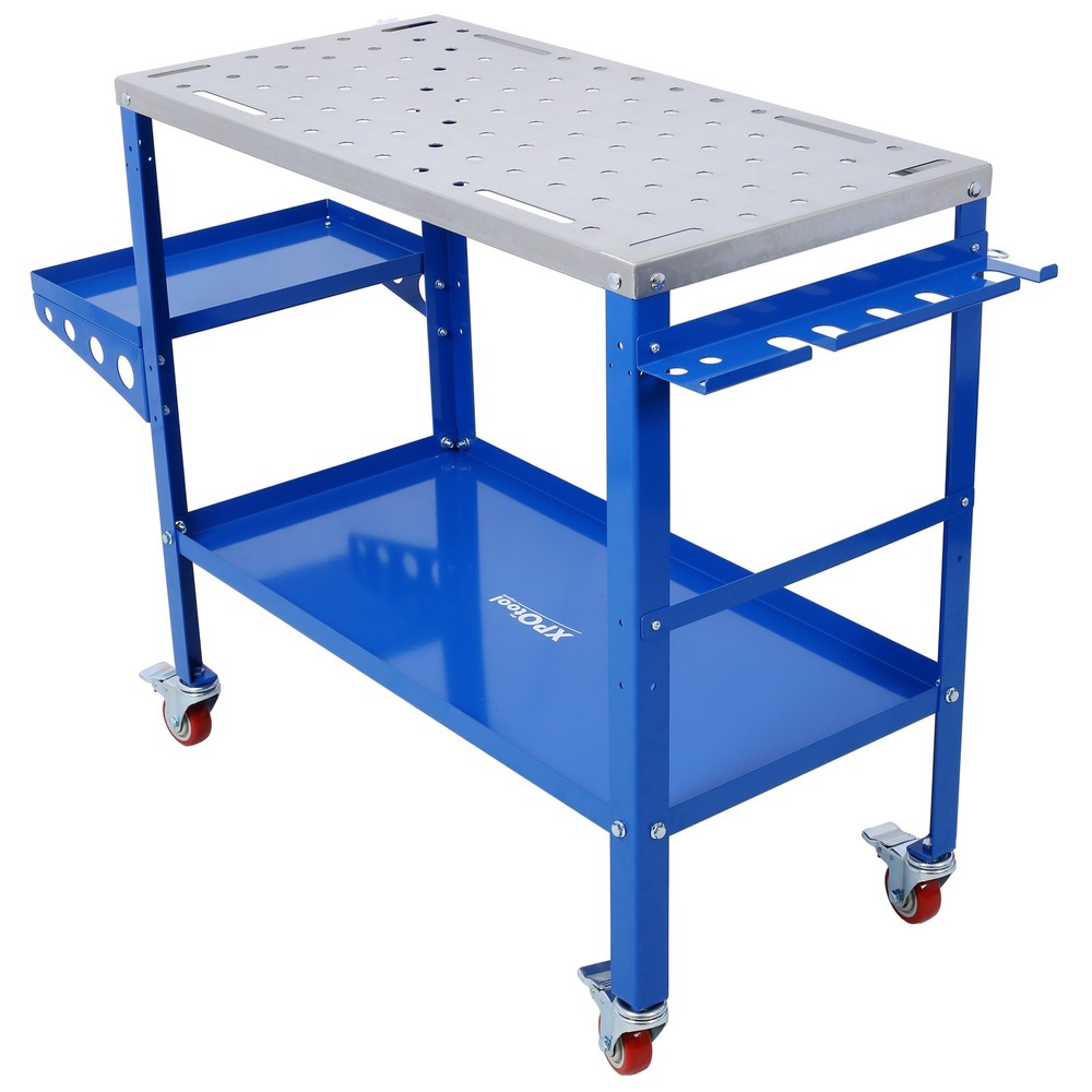 Welding Table 36"x18", 1200lbs Load Capacity on Wheels