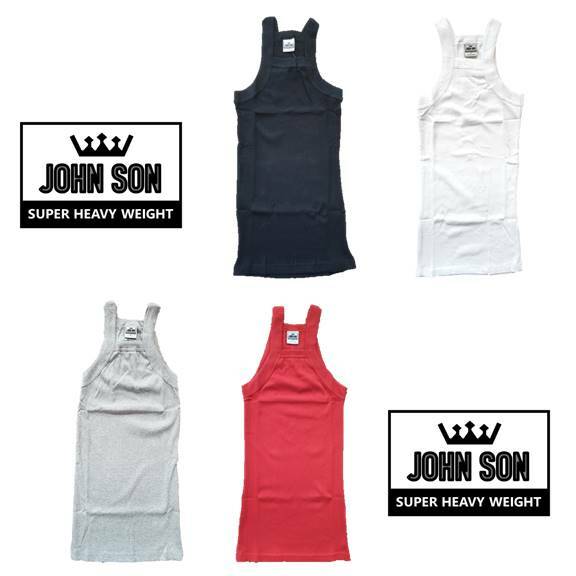 Men's G-unit Tank Top [JOHN SON] Muscle Square Cut Super Heavy Weight [ Single ]