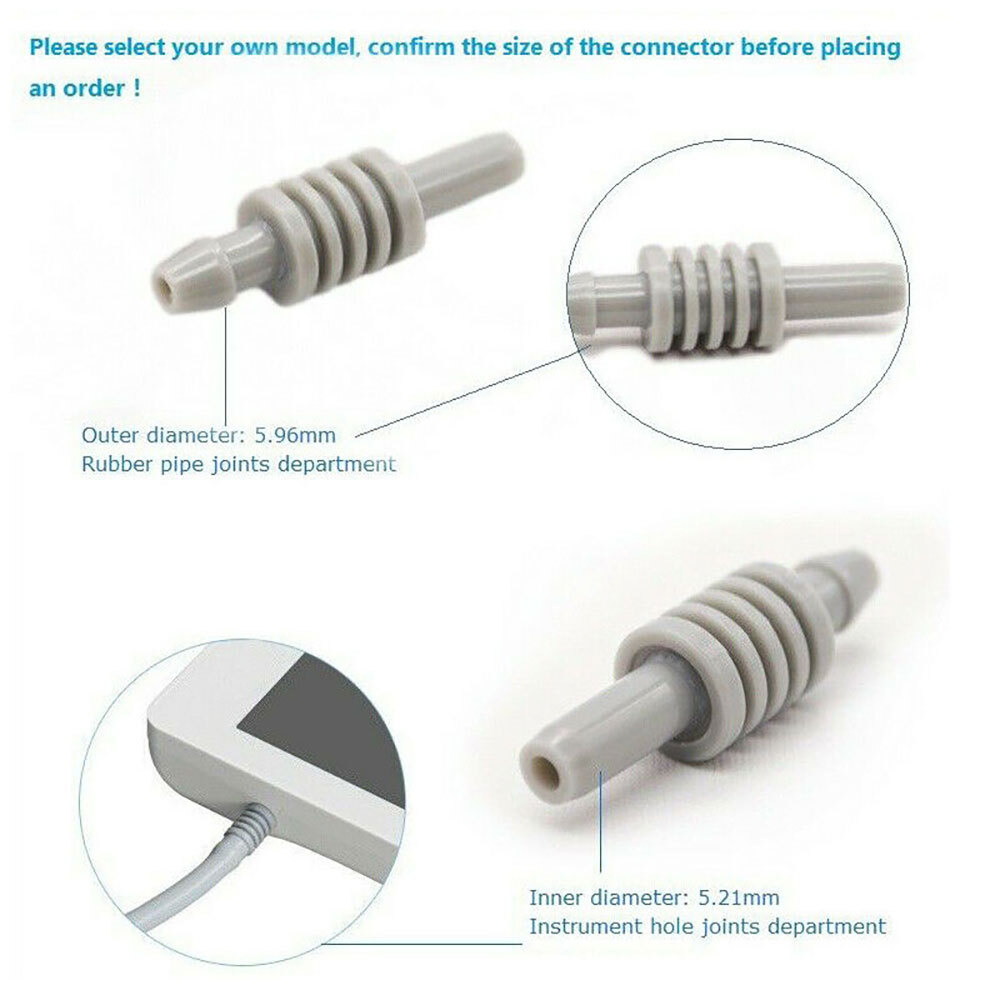 Universal Plastic Blood Pressure NIBP Air Hose cuff Connector/conversion Head US