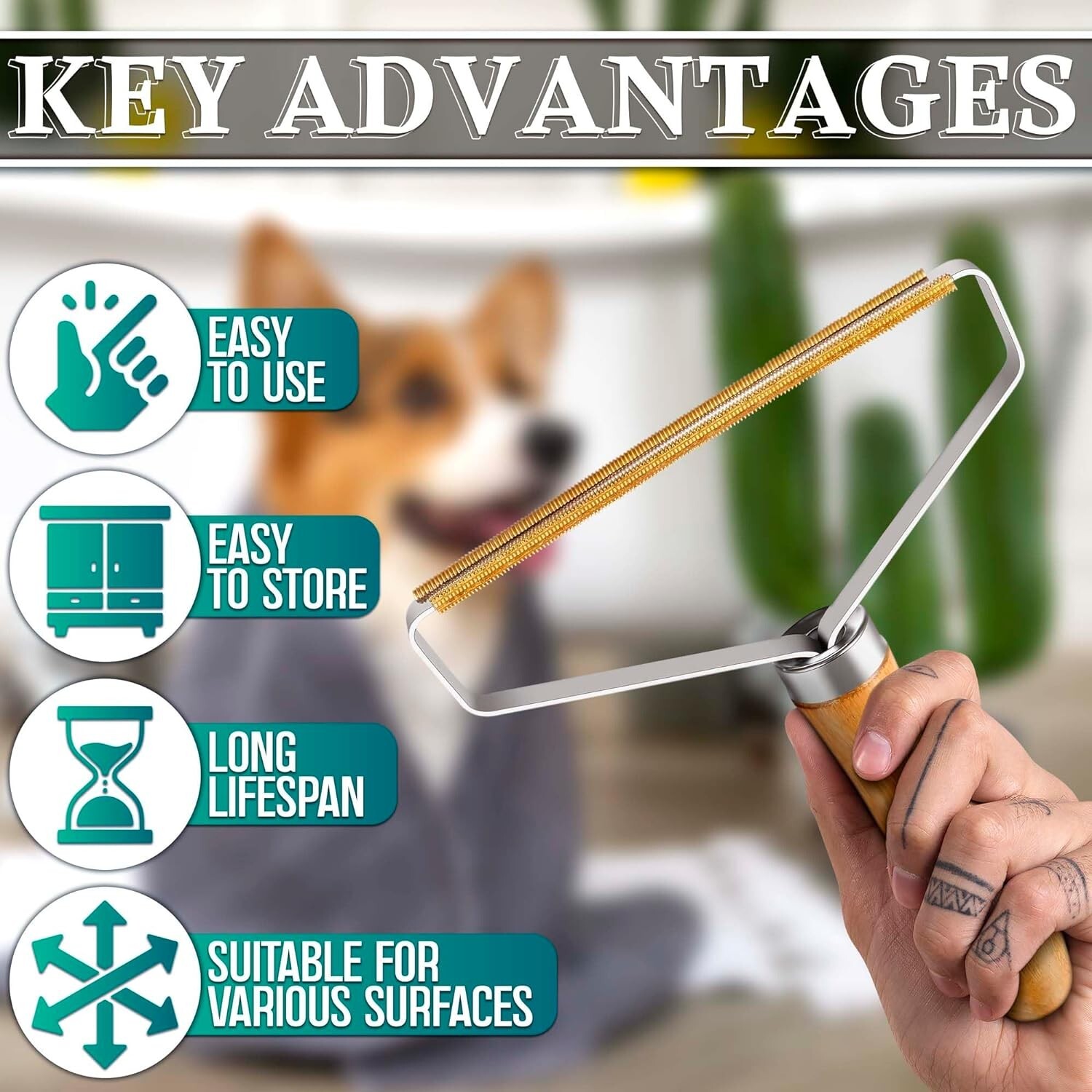 2pc Pet Hair Remover Uproot Clean,Uproot Cleaner Pro, Uproot Cleaner Pro Pet-30%