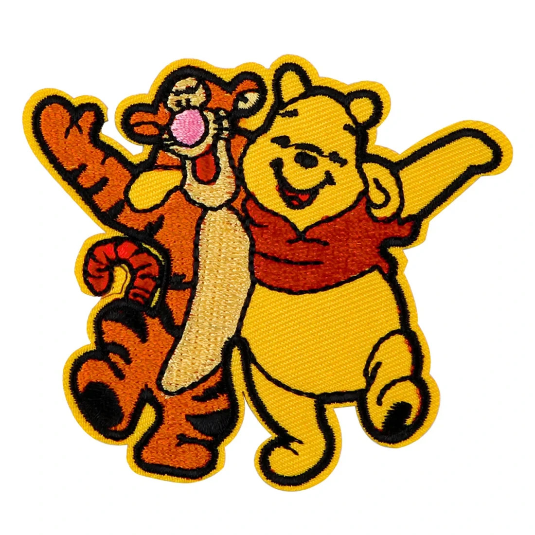 Winnie the Pooh & Tigger Patch, Iron On/Sew On