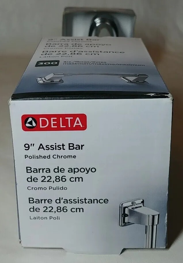 DELTA 9" Assist Bar DF509PC POLISHED CHROME (B2-A10)