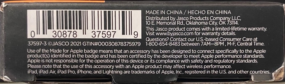 Eco Survivor 4 Ft Cable Apple Compatible (37597)