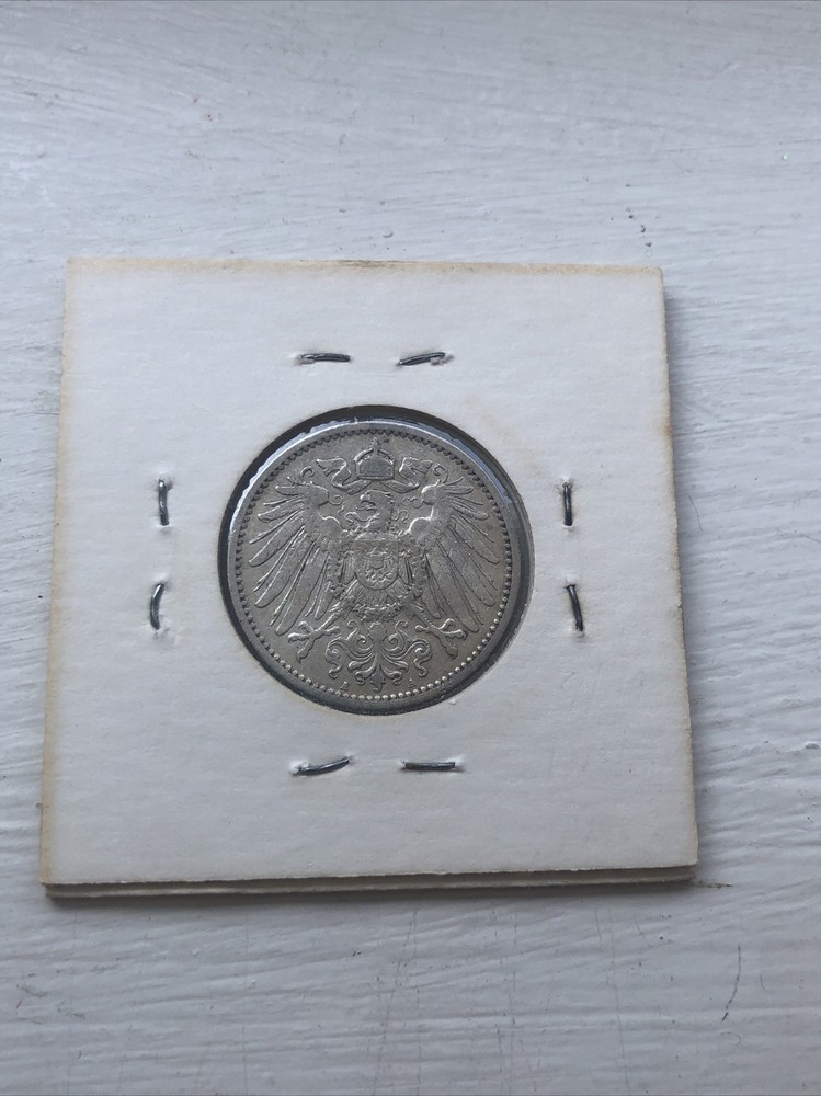 90% Silver 1 Mark Germany Coin 1903 A