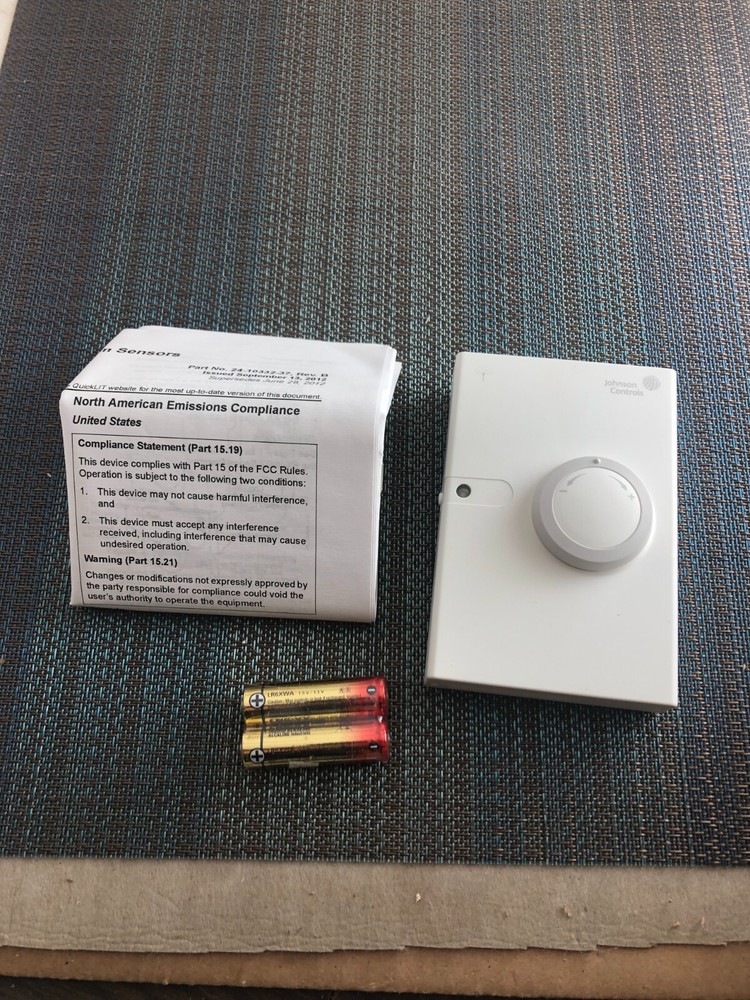 Johnson Controls FX-WRZTTP00-0 Wireless Sensor NEW!