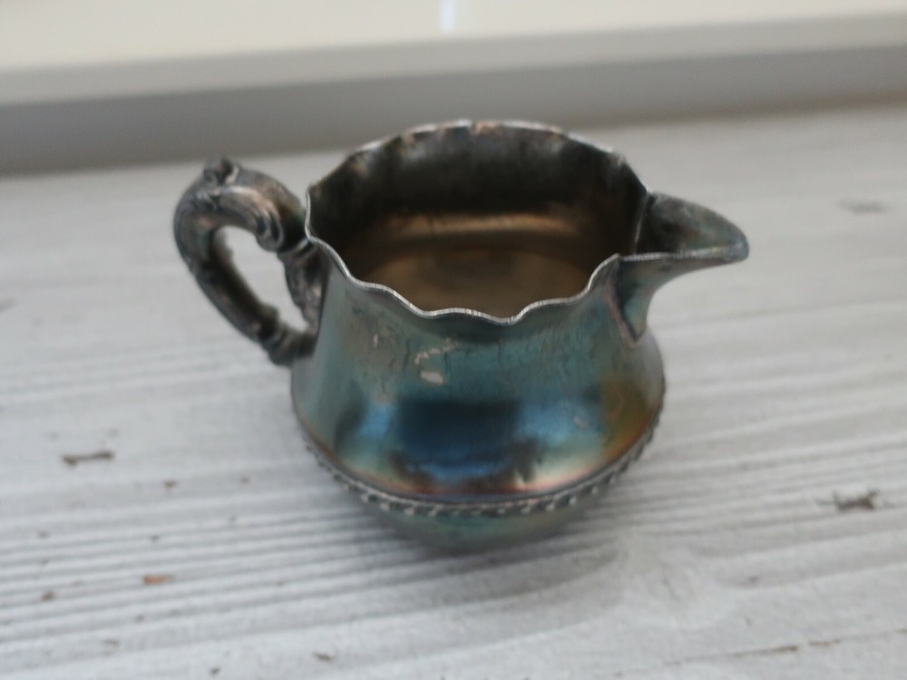 Hicks Antique Creamer - Silverplate