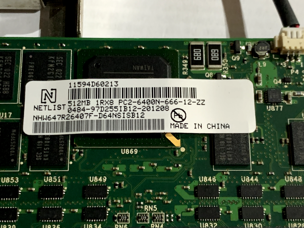 New-102-018-002-C Dell Compellent PCI-E Raid Server Controller Card 512MB w/bat