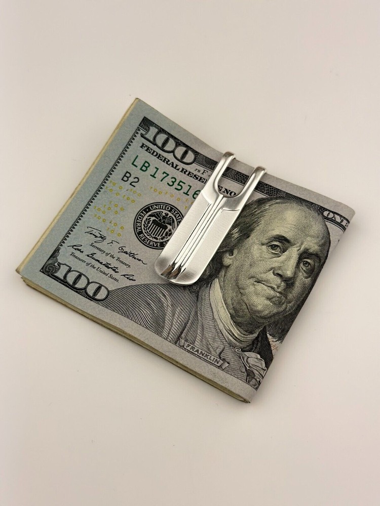 925 Sterling Silver Money Clip