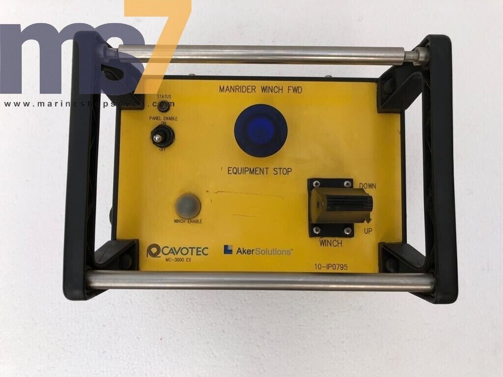 CAVOTEC MICRO-CONTROL AS MC-3000 EX AKER SOLUTIONS CRANE REMOTE CONTROL 7.2 VDC