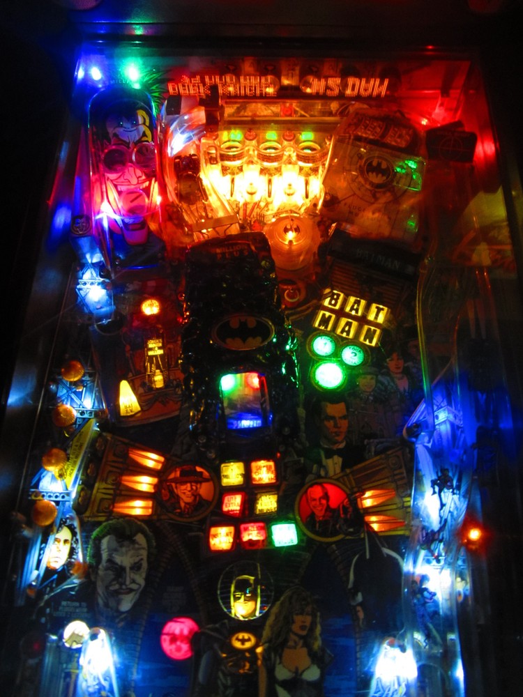 BATMAN NON GHOSTING Lighting Kit custom SUPER BRIGHT PINBALL LED KIT (DATAEAST)