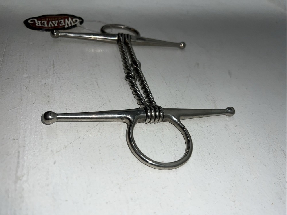 New Weaver Leather Double Twisted Wire Bit U-6