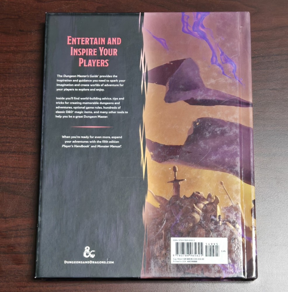 Dungeons & Dragons 5e: Dungeon Masters Guide