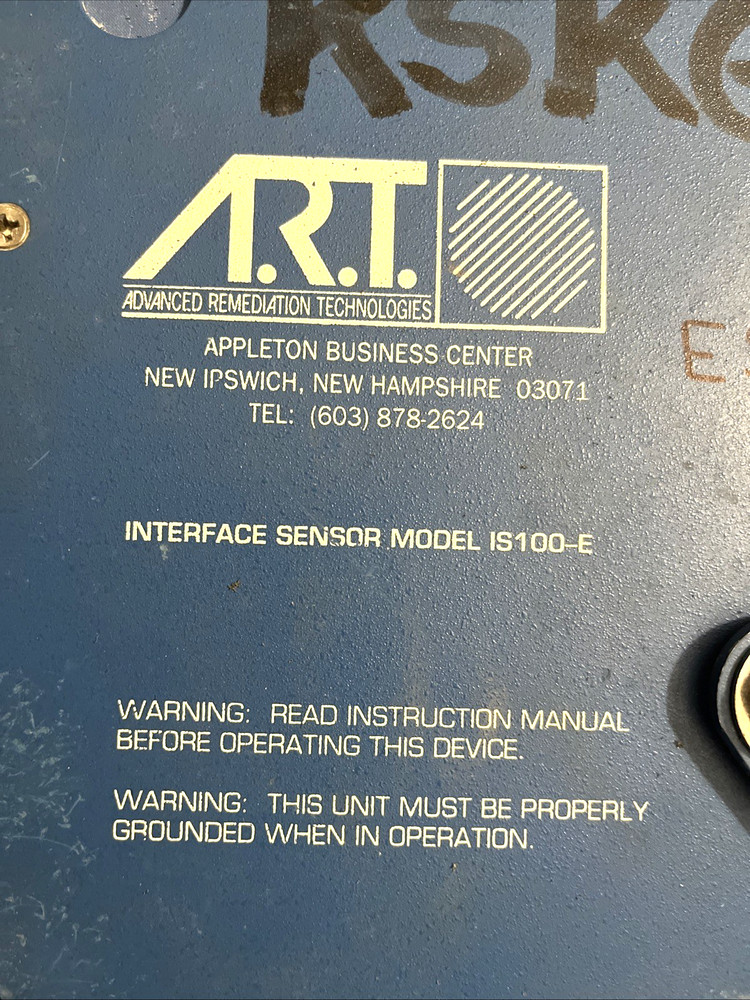 A. R. T. Interface Sensor Model IS 100-E For Oil / Water Interface Detection