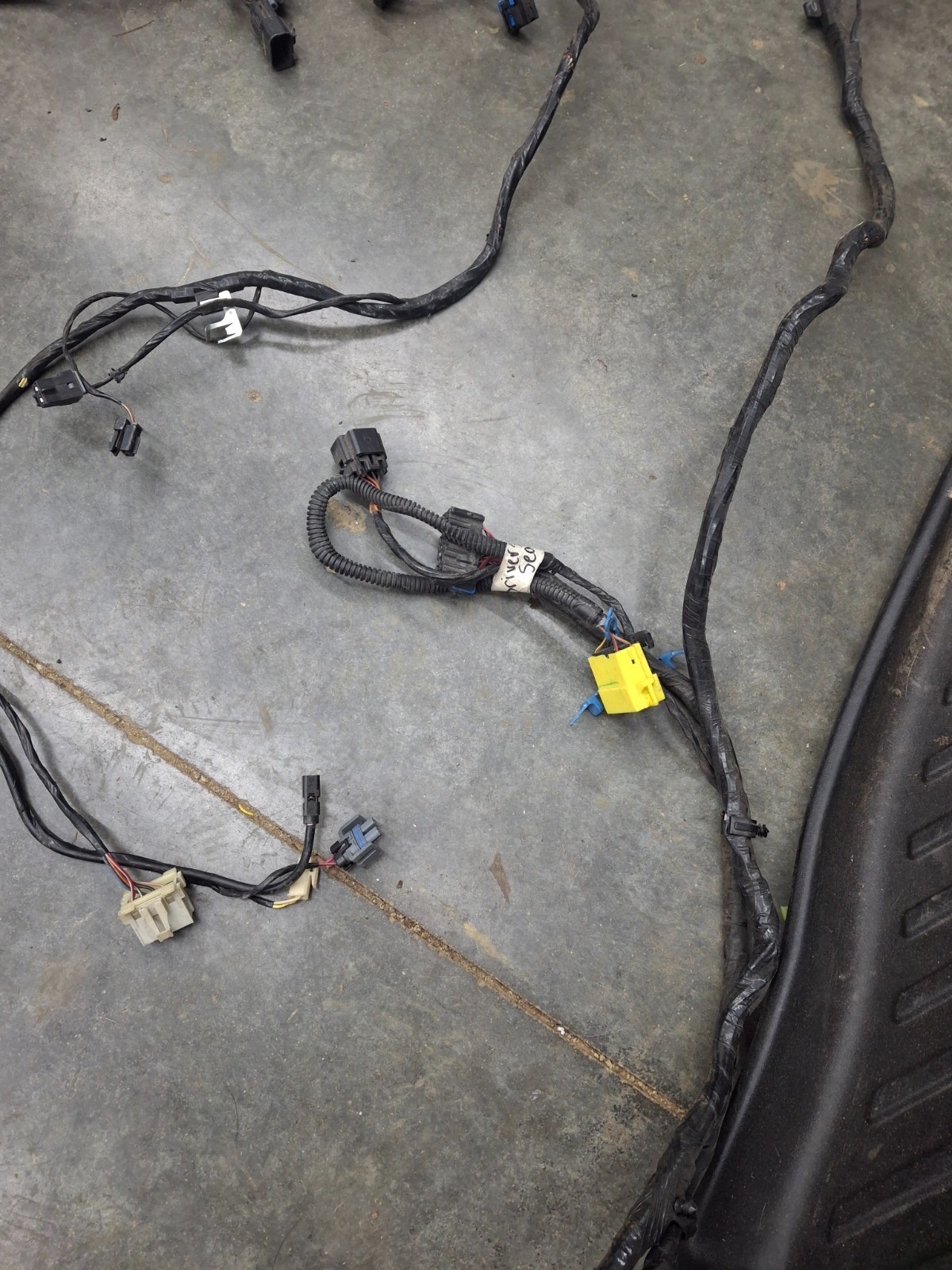 05-13 2005 Corvette C6 Complete Interior Master Wiring Harness 10388038