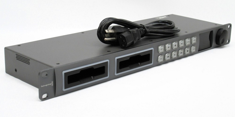 Blackmagic Design HyperDeck Studio 2 1RU File Based Video Recorder