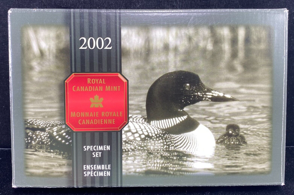 2002 ROYAL CANADIAN MINT SPECIMEN SET UNCIRCULATED MINT SET