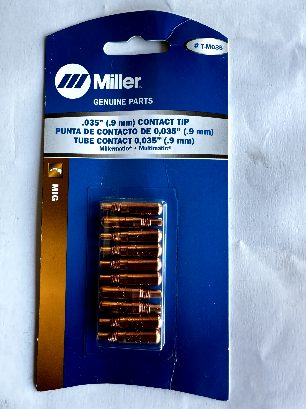 Miller T-M035 - Contact Tip for 0.035" Wire - 10pk