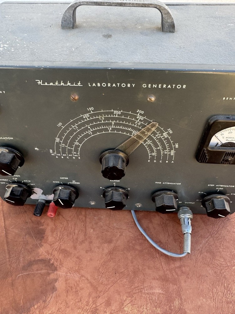 heathkit laboratory generator Untested As Is