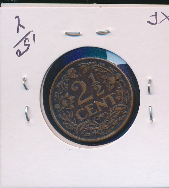 Netherlands : 2 1/2 CENT 1929 - #2224
