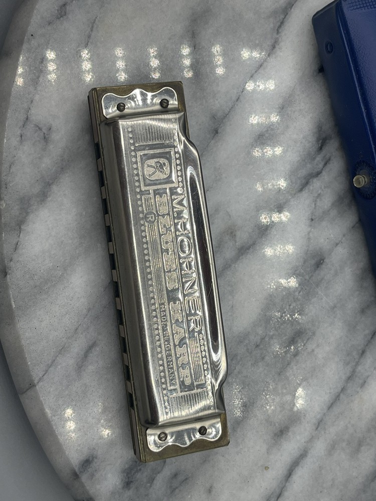 Blues Harp Harmonica By M.Hohner Germany Key C, Fully Working