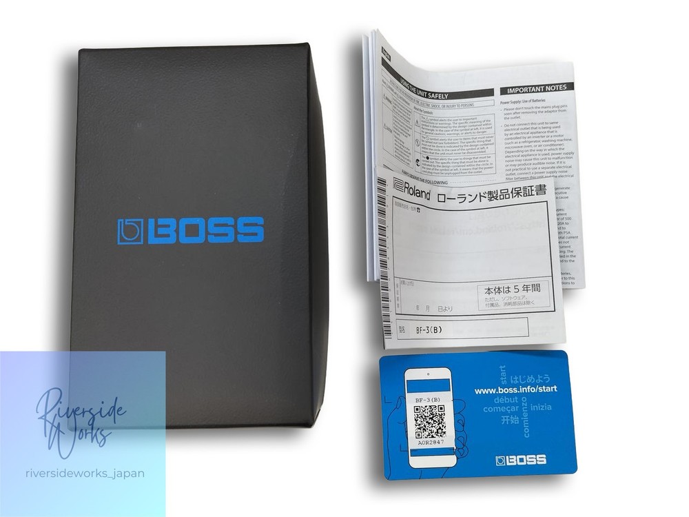 BOSS BF-3 Flanger Effect Pedal