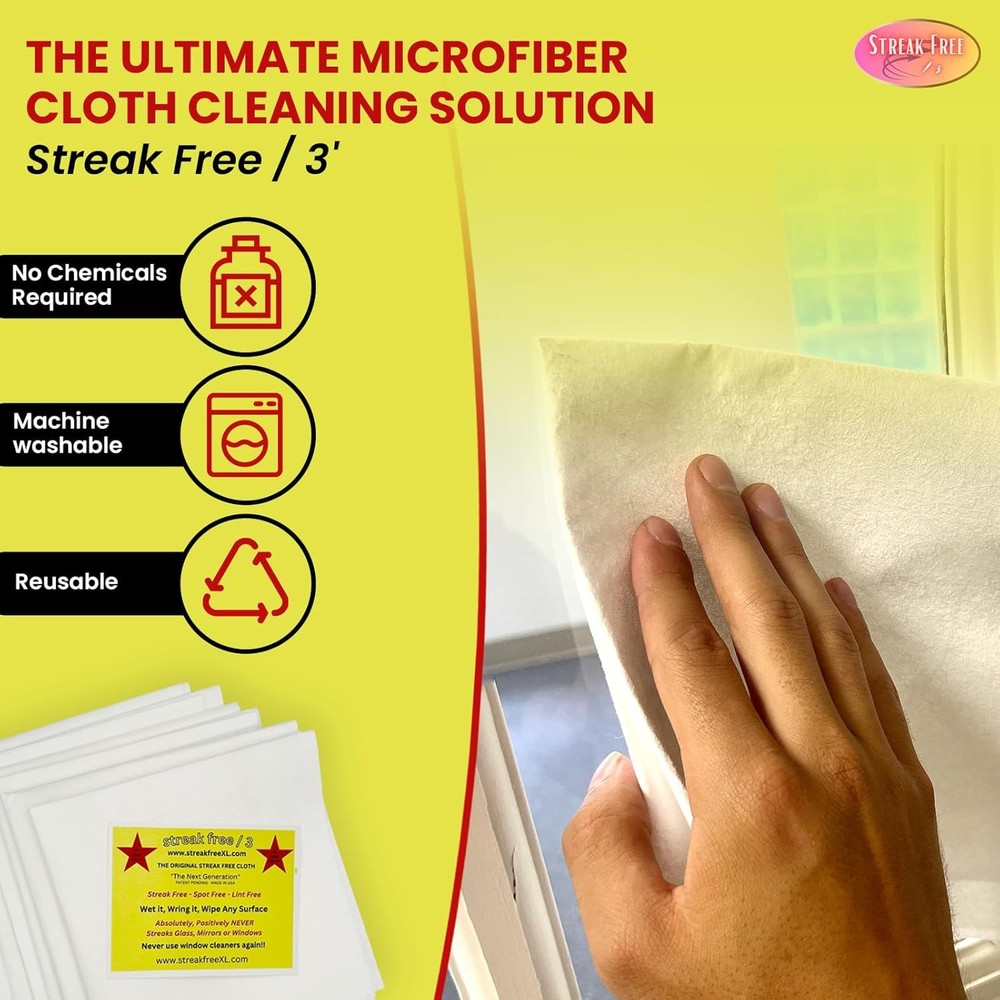 Microfiber Cloth “As Seen on Tv” 6 Pack