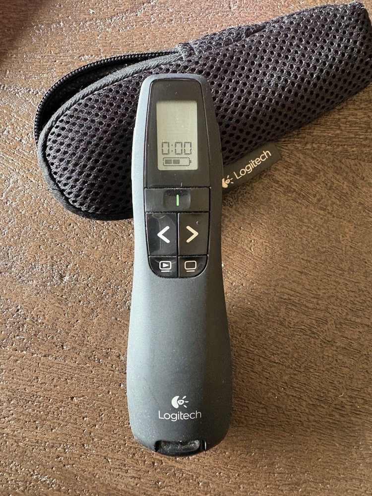Logitech R800 Laser Presentation Remote Control - Used But Fully Working.