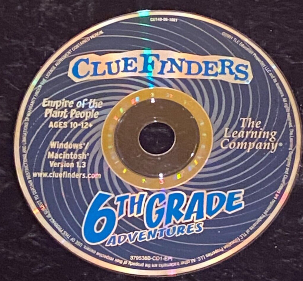 CD ROM "Learning & Education" 8 DISC LOT 1990's Windows 95 PC MAC